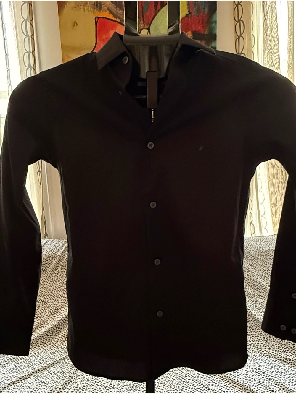 Calvin Klein Kids Black Button-Down Shirt